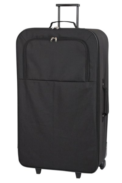 AVR Soft 2 Wheeled XL Suitcase - Black.